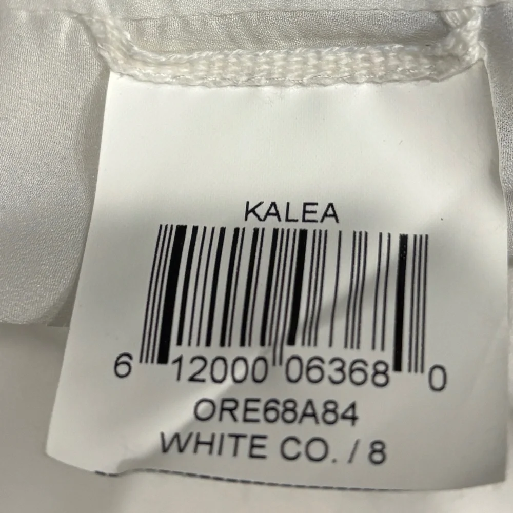 BCBGMaxAzria "Kalea" Strapless Mini Dress - Black & White Size 8 - Picture 12 of 13